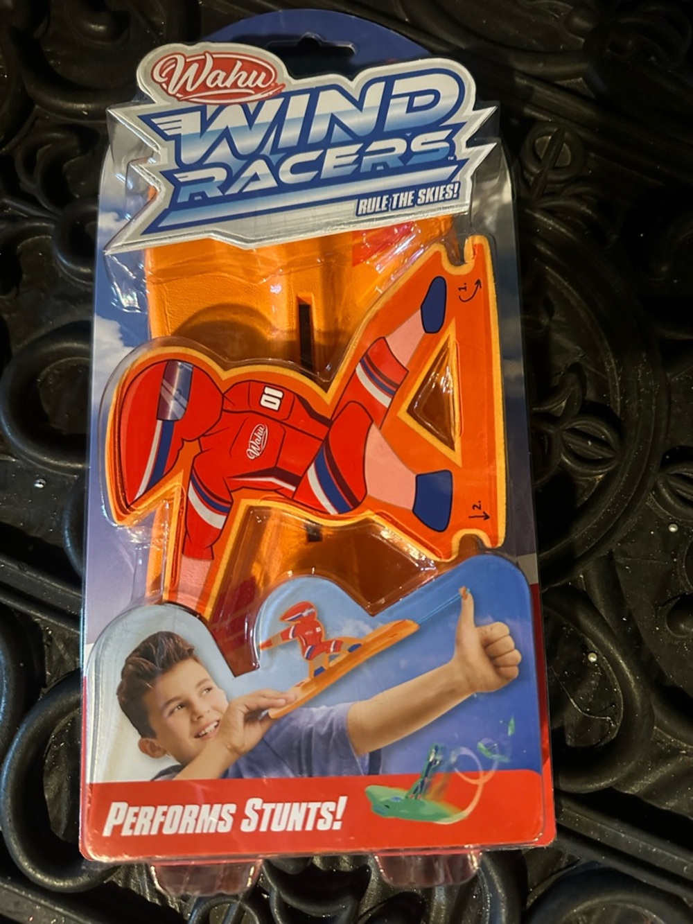 Wind Racers Orange Kids Stunt Glider
